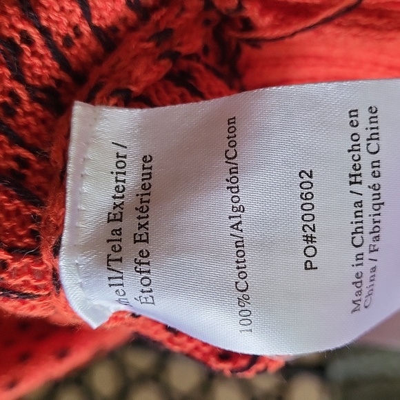 NWT 🐈‍⬛ Witchy cat fair isle cardigan - halloween orange - Picture 9 of 12